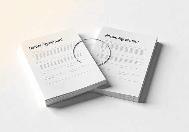 Rental & Resale Desk