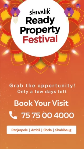 Last few days left - grab the chance to invest in premium property or gift your family an exquisite lifestyle soon. With multiple payment plans and exciting offers, you cannot miss this deal!Visit Shivalik House or call us on 7575 00 4000 for more information.#shivalikgroup #shivalikreadypropertyfestival #realestate