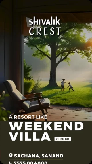 The perfect blend of a resort and weekend villa, just a step away from the hustle of the city.Call us on 7575 00 4000 or visit shivalikgroup.com for more information.#shivalikgroup #shivalikcrest #realestate #weekendgetaway